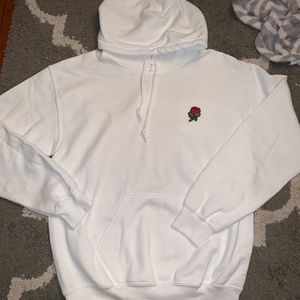 White hoodie